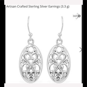 Sterling silver earrings